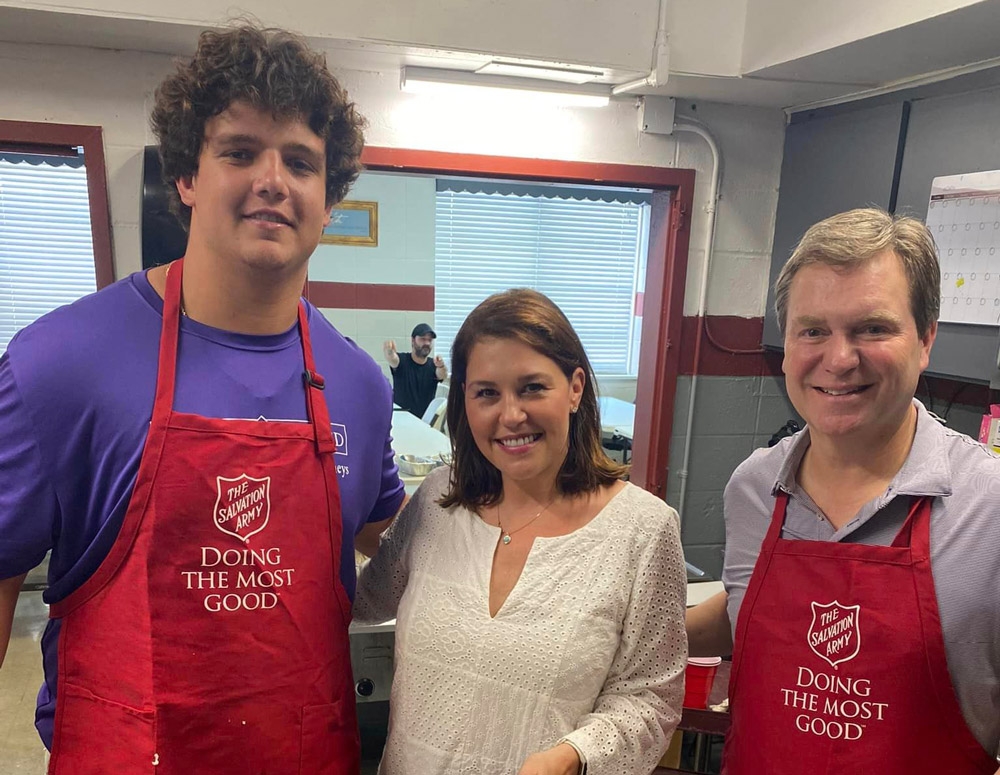 Creed & Creed & Will Campbell Support Salvation Army of NELA